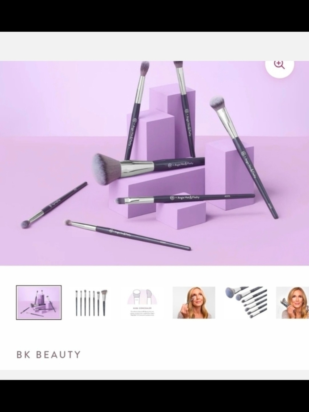 BK BEAUTY × Angie Hot & Flashy 7pc Brush Set - **FREE BRUSH W/PURCH!** - Picture 4 of 5